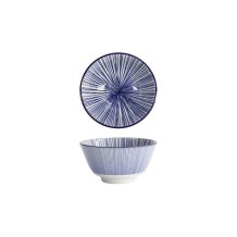 Reisschale Nippon Blue Lines, Porzellan, 300 ml