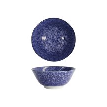 Tayo-Schale Nippon Blue Dots, Porzellan, 500 ml