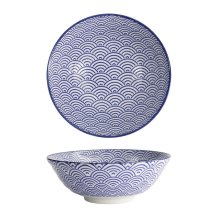 Ramenschale Nippon Blue Waves, Porzellan, 1 L