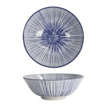 Ramenschale Nippon Blue Lines, Porzellan, 1 L