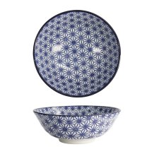Ramenschale Soba Nippon Blue Stars, Porzellan, 1 L