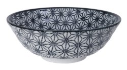 TDS, Soba Bowl, Nippon Black, Stars, Ø 21 x 7.8 cm 1000 ml - Item No. 16055