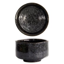 TDS, Matcha Schale, Akeyo Schwarz, Ø 12x7.5cm, Art.-Nr. 16281