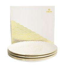 TDS, Plate Set, Nippon White, Ø 30 cm, Item No. 16448