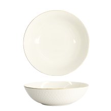 TDS, Bowl, Nippon White, Stars, Ø 23 x 6.5 cm 1300 ml- Item No. 16454