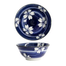TDS, Bowl, Mixed Bowls, Ø 14.8 x 6.8 cm 550 ml, Hakeme Sakura - Item No. 16524
