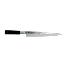 Sashimi-Messer (Filetiermesser) Sekiryu, Rostfreier Edelstahl, Geh&auml;mmert, Klinge 21 cm, Griff aus ABS-Kunststoff