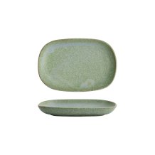 Sushi-Platte Vert Sauge Gr&uuml;n, Steinzeug, 19 &times; 13 cm
