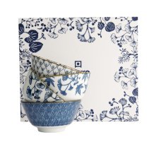 TDS, 4 Schalen Set, Flora Japonica, Ø 12 cm, Art. Nr. 16700