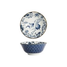 Rice Bowl Flora Japonica Crane, Porcelain, 500 ml