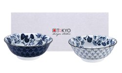 TDS,2 Noodle Bowls, Flora Japonica, Ø 20,3 cm