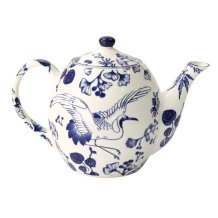 Teekanne Flora Japonica Blau/Wei&szlig;, Porzellan, 1,3 l