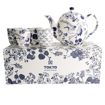 TDS, Tea Set, Flora Japonica, 5pcs, Item No. 16733