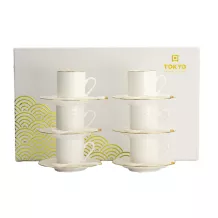 TDS, Espresso Set, Nippon White, 18 pcs, 80 ml, Item No. 16783