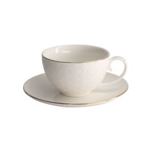 Nippon White 4 Tassen Set mit Untertassen bei Tokyo Design Studio (Bild 3 von 14)