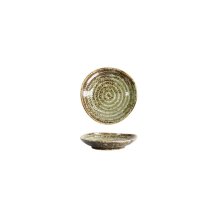 Dreieckiger Saucenteller Shinryoku Green, Steinzeug, 9,7 &times; 2 cm