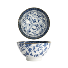 TDS, Bowl, Flora Japonica, Gingko , Ø 17.8 x 9 cm - Item No: 17590