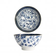 TDS, Bowl, Flora Japonica, Gingko , Ø 17.8 x 9 cm - Item No: 17590