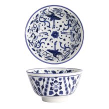 TDS, Bowl, Tokyo Blue, Mixed Bowls, Maizuru, Ø 12.8 x 6.5 cm, 400 ml, Item No. 17761