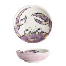 TDS, Sauce Bowl, Seafood, Ø 9.5 x 3 cm 150 ml, Crab, Purple - Item No. 17773