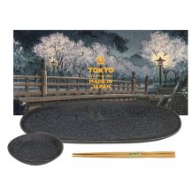 TDS, Sushi Set, Onyx Noir, 3pcs, Item No. 17847