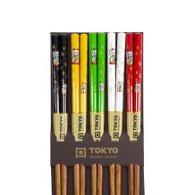 TDS, 5 Paar Essstäbchen, Lucky Cat A4, Kitchenware, 22 cm, Art.-Nr. 17909