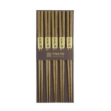 TDS, Chopstick Set, Wood, 5 pair, Kitchenware, 22cm, Item No. 17911