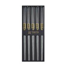 Edelstahl 5 Paar Essstäbchen bei Tokyo Design Studio