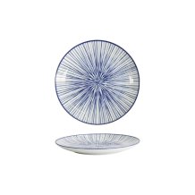Teller Nippon Blue Lines, Porzellan, &Oslash; 16 cm