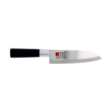 Santoku-Messer (Allzweckmesser) Sekiryu, Rostfreier Messerstahl, Klinge 16,5 cm, Griff aus ABS-Kunststoff