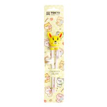 TDS, Kids-Chopsticks, Kitchenware, 18 cm, Rabbit, Yellow - Item No. 18381