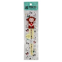 TDS, Kinder-Essstäbchen, Kitchenware, 18 cm, Monkey, Braun - Art Nr. 18387