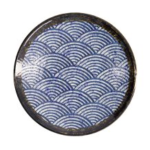 Aisai Seigaiha Plate at Tokyo Design Studio (picture 3 of 6)