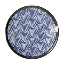 Aisai Seigaiha Plate at Tokyo Design Studio (picture 3 of 6)