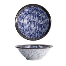 TDS, Schale, Aisai Seigaiha, Ø 19.6 x 6.8 cm, Art.-Nr. 18577