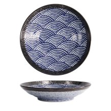 TDS, Teller, Aisai Seigaiha, Ø 22.8 x 5 cm, Art.-Nr. 18579