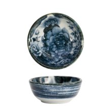 TDS, Japonism, Saucenschale, Lion, Dunkelgrau, Ø 8,7x3,7 cm, 95 ml -Art Nr: 18694