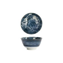 Bowl Japonism Lion Dunkelgrau, Porcelain, &Oslash; 12.7 cm. Height 6.8 cm