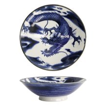 Bowl Japonism Dragon Blue, Porcelain, 1.6 L