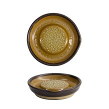TDS, Grater Plate Motoshige Small Stoneware, Kitchenware, 12 x6.5x11 cm, Item No. 18798