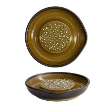 TDS, Grater Plate Motoshige Large Stoneware, Kitchenware, 18.5x10x18 cm, Item No. 18800