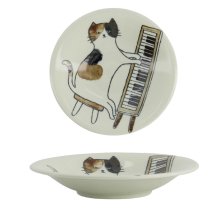 TDS, Plate, Neko Maruke, Ø 16x2.7cm, Item No. 18967