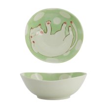TDS, Bowl, Neko Maruke, 270ml, Ø 14.1x13x4.9cm, Item No. 18970