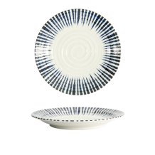 TDS, Plate, Shin Tokusa, Ø 25.5 x 2.8 cm, Item No.18997