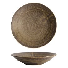 Bowl Iga Matte Brown, Stoneware, &Oslash; 25.3 cm