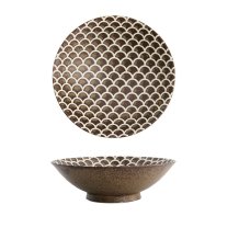 TDS, Bowl, Iga Matte Mermaid Design Salad Bowl , 1400ml, Ø 25x7.4cm, Item No. 20331