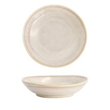 TDS, Oval Plate, Titanium Matte, Ø 9.9x9.8x2.5cm, Item No.20366