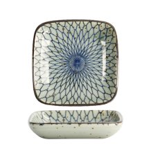 TDS, Soja-Saucen Schale, Mesh, Blau, 9 x 1,6 cm, Art.-Nr. 20607