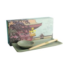 TDS, Sushi Set, Vert Sauge, 3pcs, Item No. 20689
