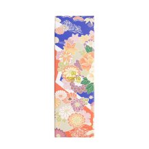 TDS, Chopstick Set, Red & Blue Flower, Washi Bow incl. chopstick rests, 2 pair, 22,5 cm, Item No. 20907